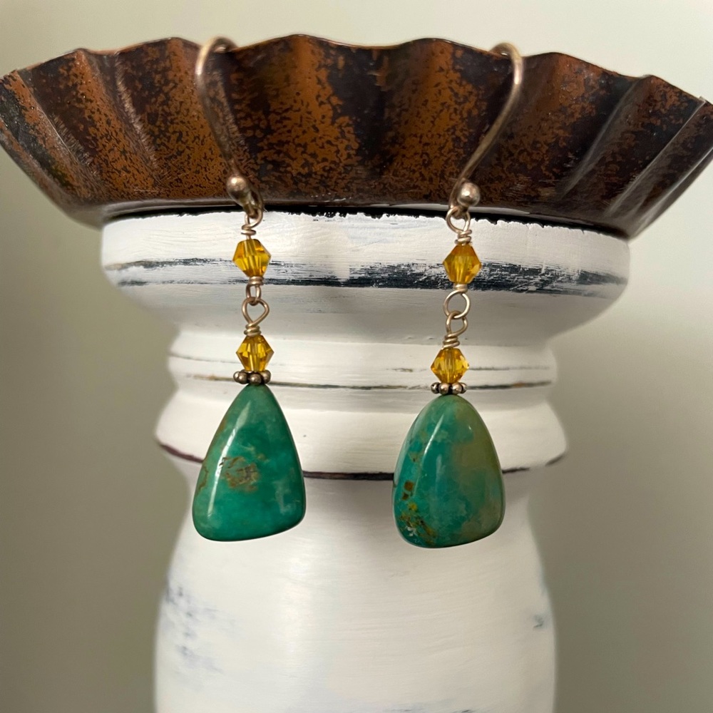 AE earrings